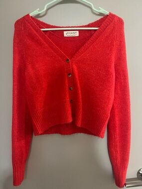 Free People Button Cardigan